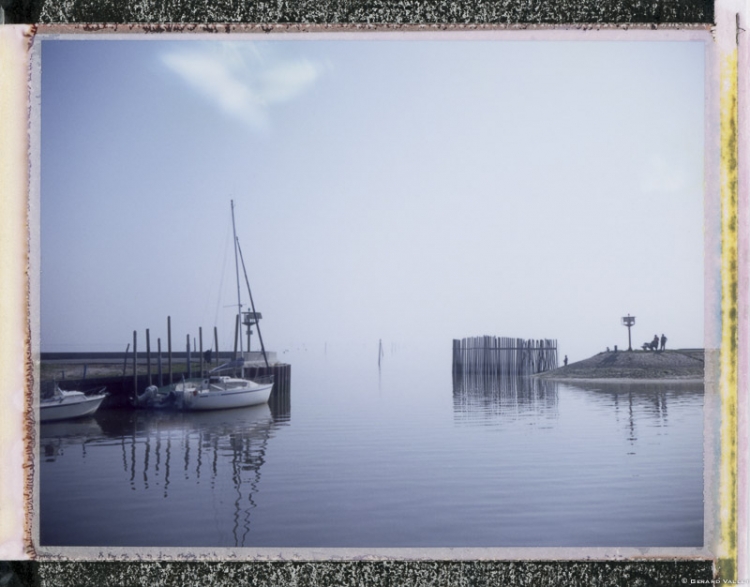 Port d'Andernos, Polaroïd 350 + FP100C