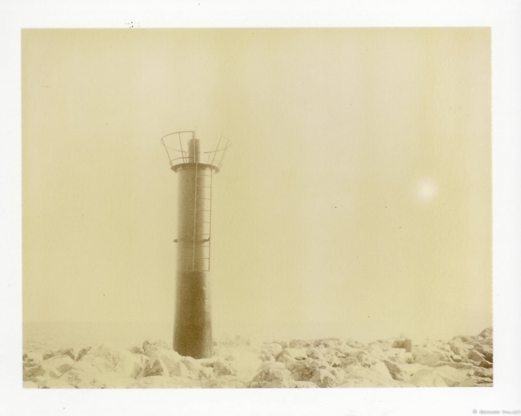 Phare de Villajoyosa, Polaroïd 350 + Chocolate 100