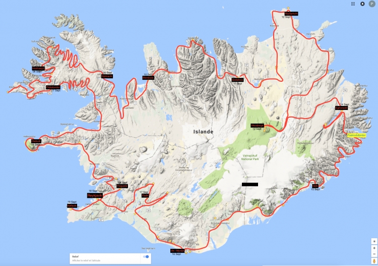 Islande Tour 4000km